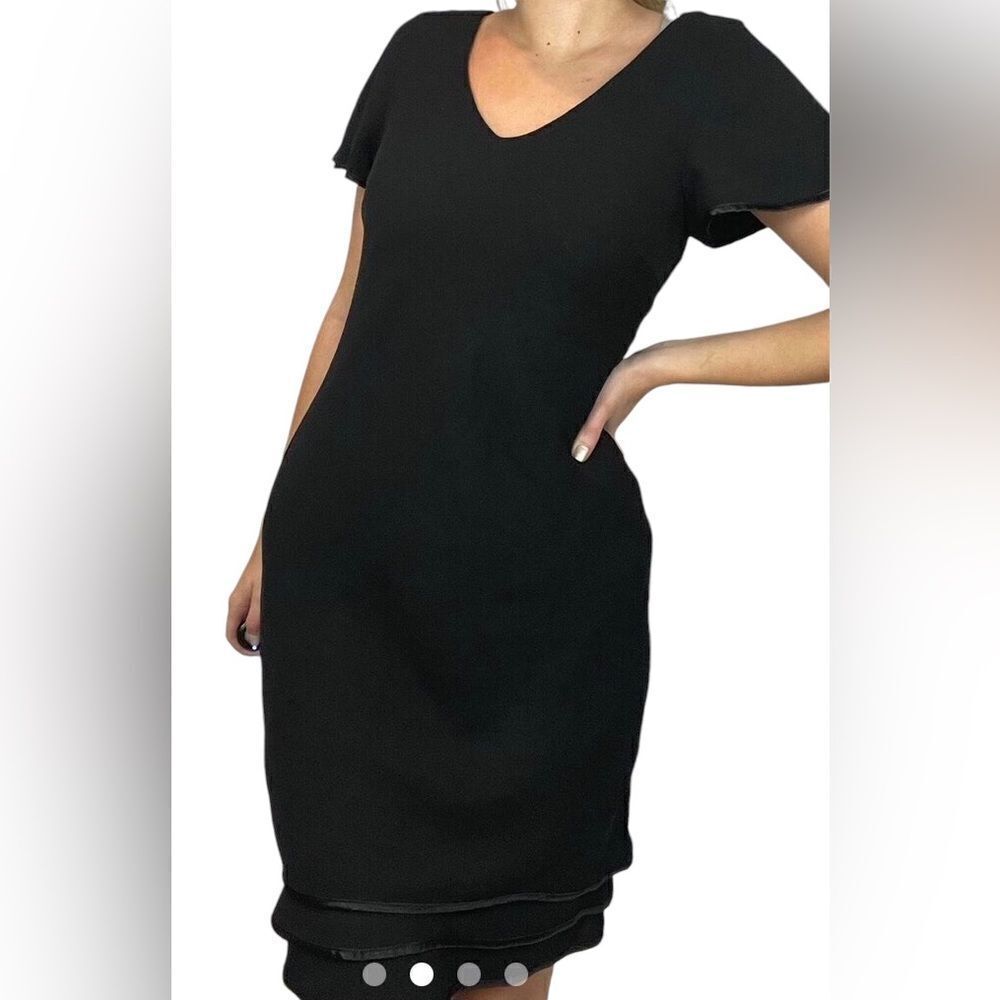SL Kritian Black Short Sleeve Dress Size 24W